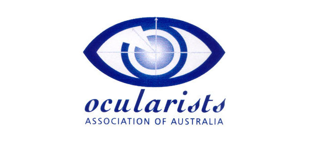 Blue Ocularists Association Australia logo