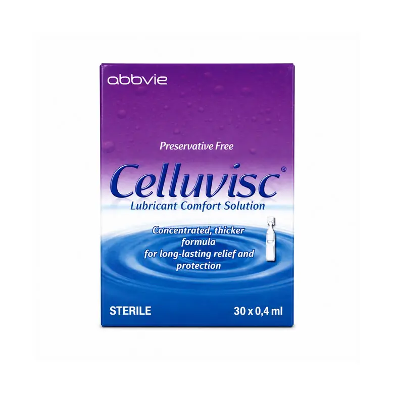 Celluvisc Preservative-Free Lubricant Comfort Solution