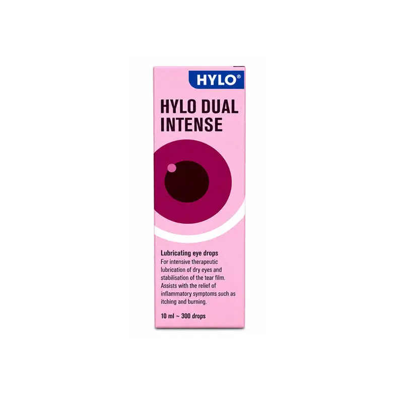 Hylo Dual Intense Lubricating Eye Drops