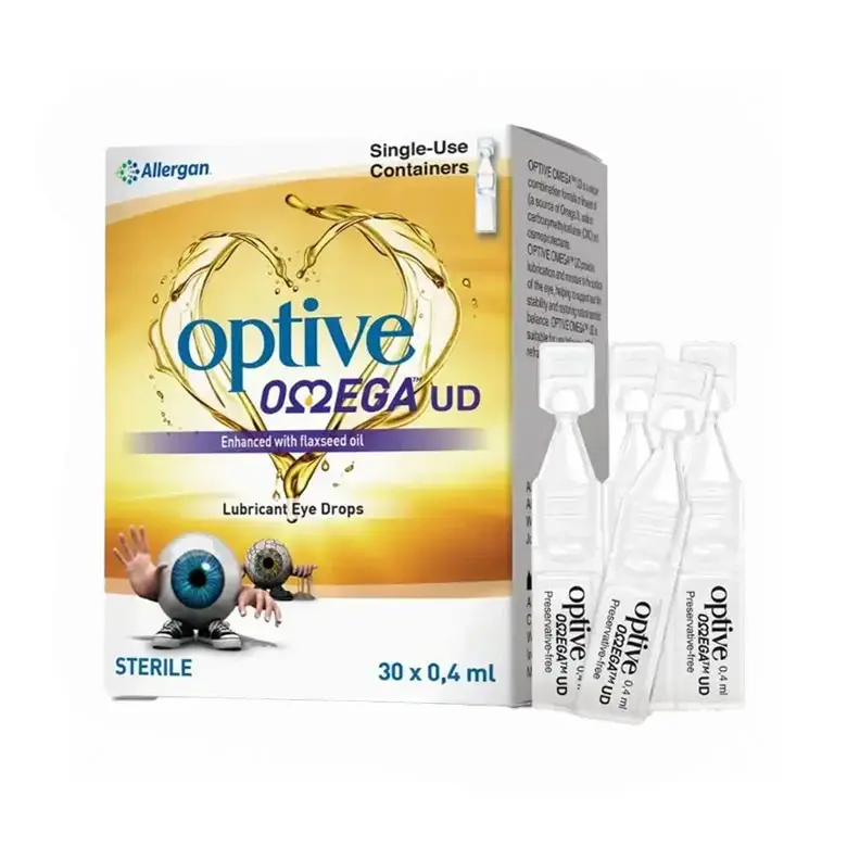 Optive with omega oil