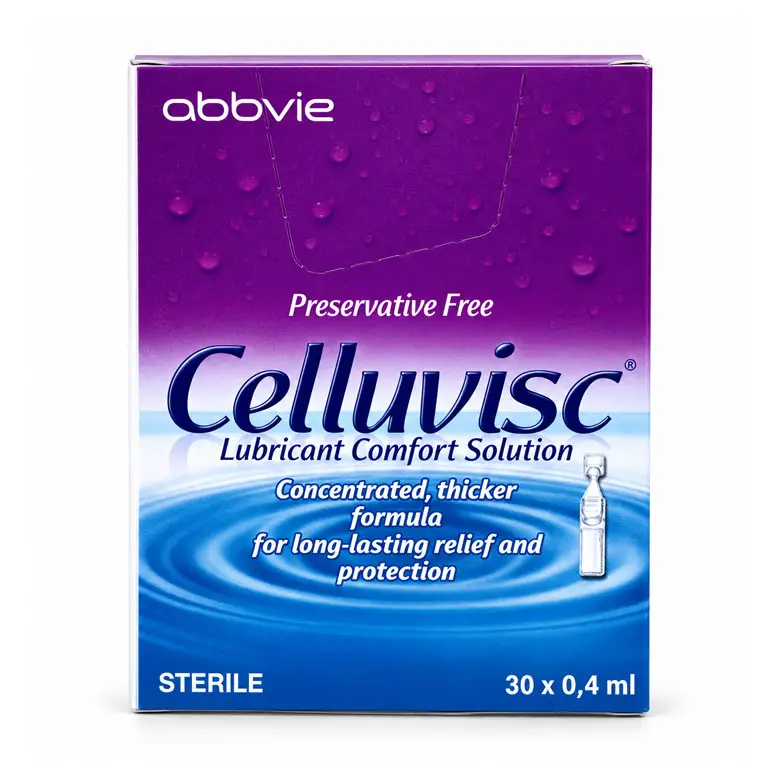 Celluvisc Preservative-Free Lubricant Comfort Solution
