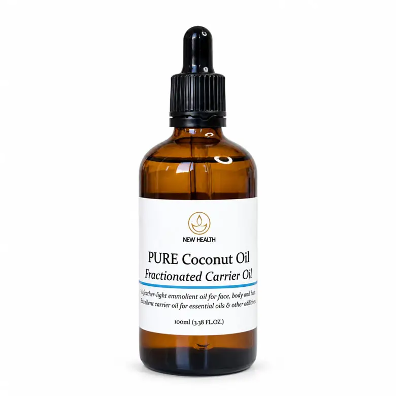 Fractionated coconut oil