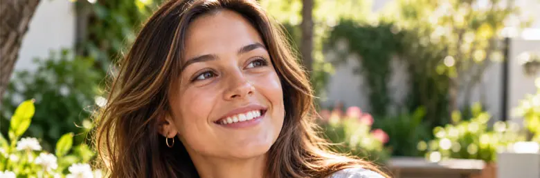 Photo of woman smiling